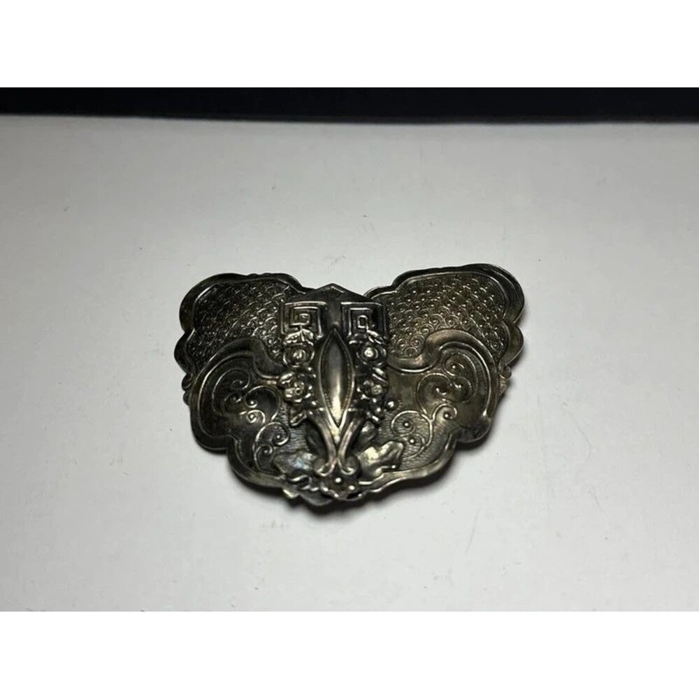 Antique Metal Belt or Dress Clasp
